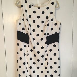 Black and white summer dress